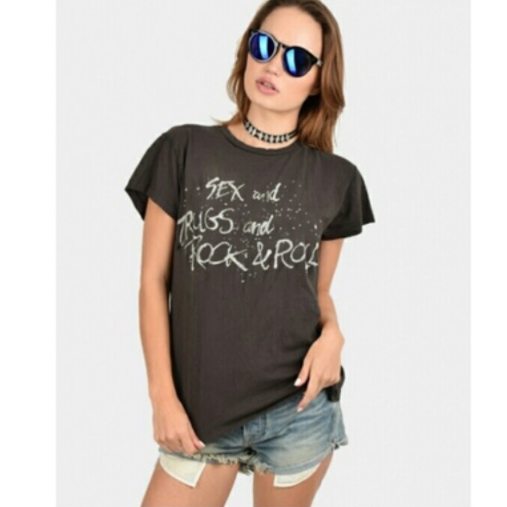 MADEWORN Sex and Drugs and Rock & Roll Tee